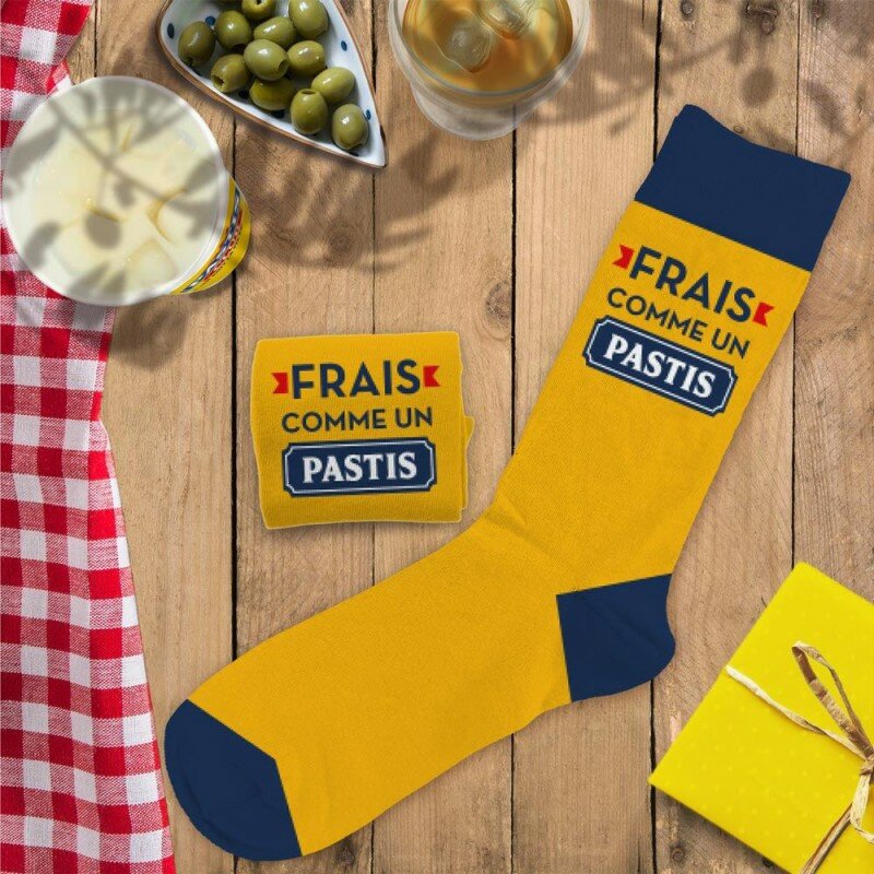 Chaussettes Frais comme un Pastis Chaussettes Frais comme un Pastis