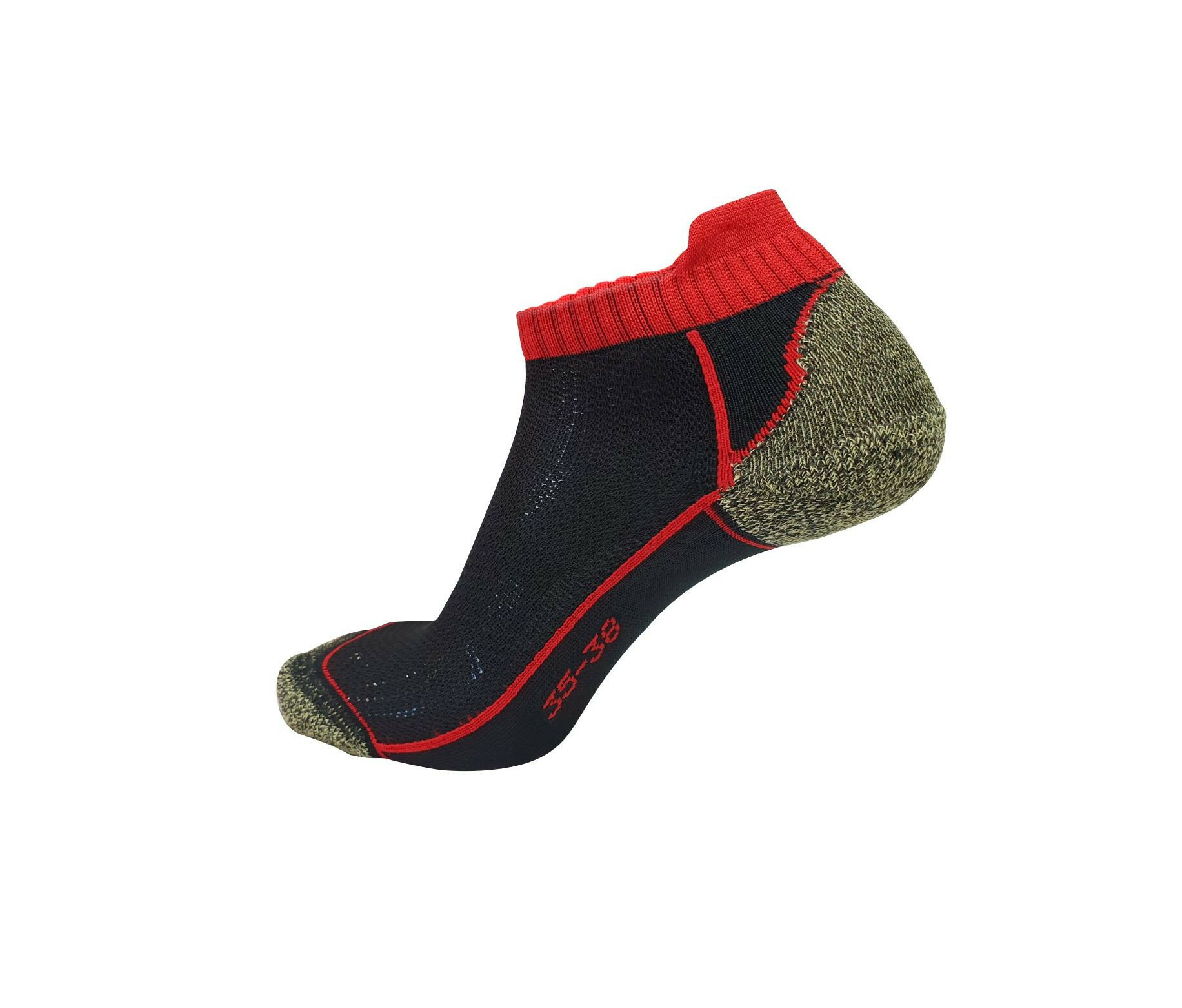 Chaussettes Socquettes en polyester recyclé Estex Titane X2 Chaussettes Socquettes en polyester recyclé Estex Titane X2