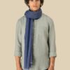Chèche en chambray unisexe Spasso SP158