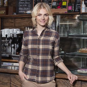 Chemise à carreaux femme Urban-Trend Karlowsky Ladies' Checked Blouse