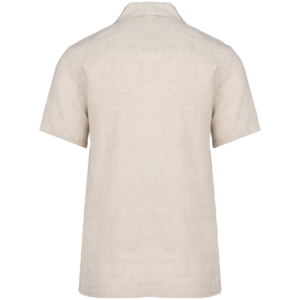 Chemise à col bowling en lin homme Spasso SP509
