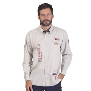 Chemise avec broderies et écussons Pen Duick Vintage
