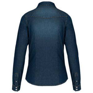 Chemise denim manches longues femme Kariban K518