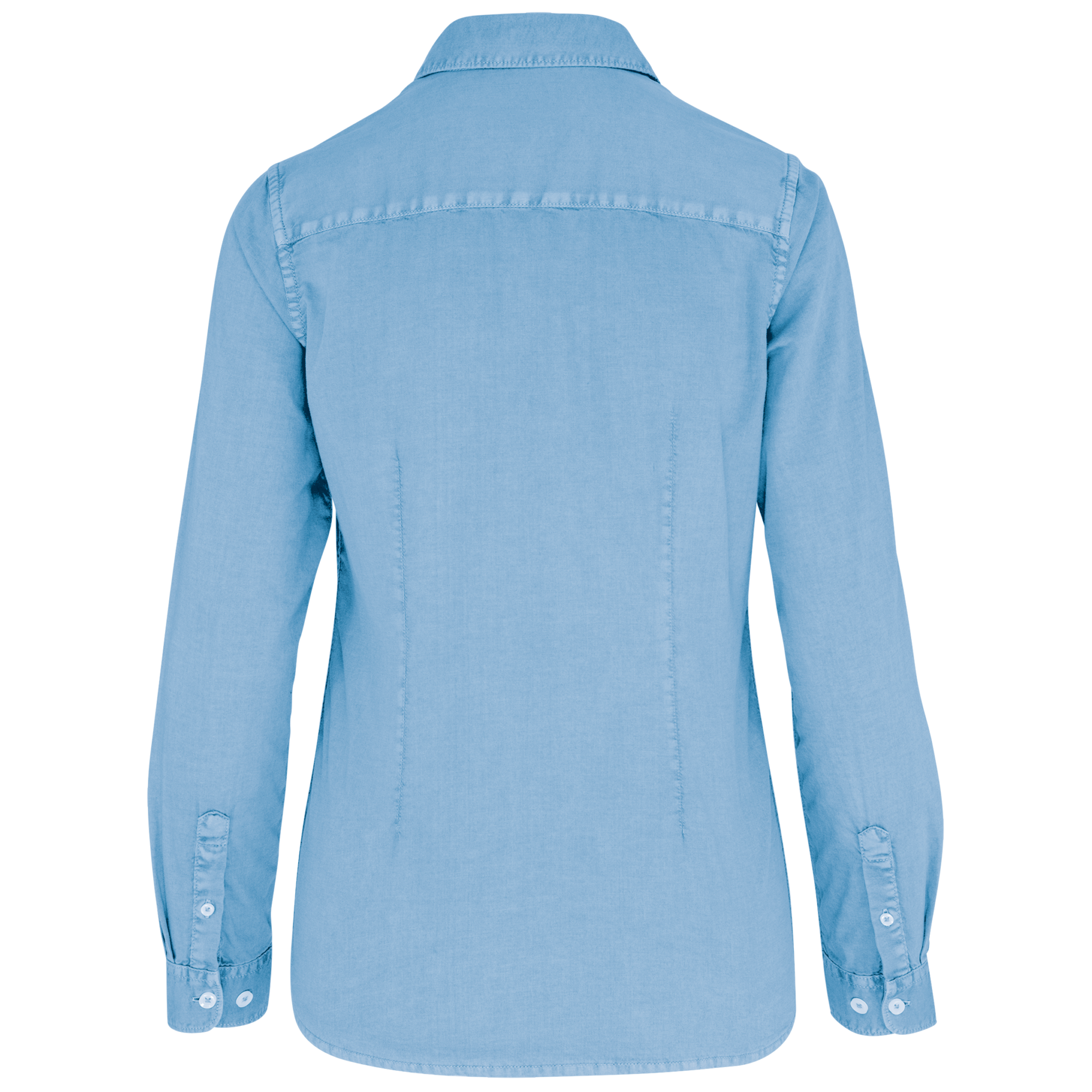 Chemise écoresponsable délavée femme Native Spirit NS503 Chemise écoresponsable délavée femme Native Spirit NS503