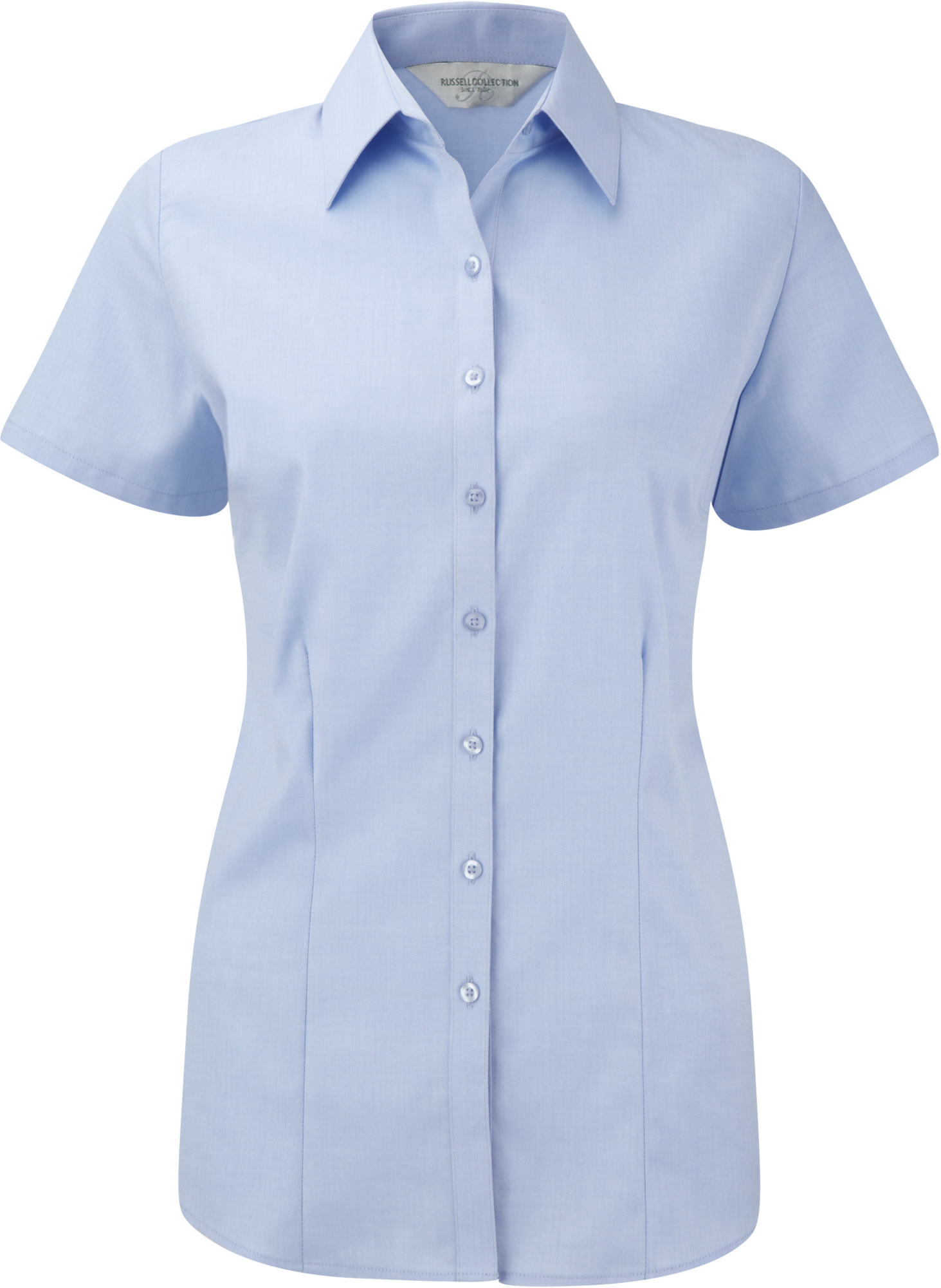 Chemise femme manche courtes à chevrons Russell RU963F Chemise femme manche courtes à chevrons Russell RU963F