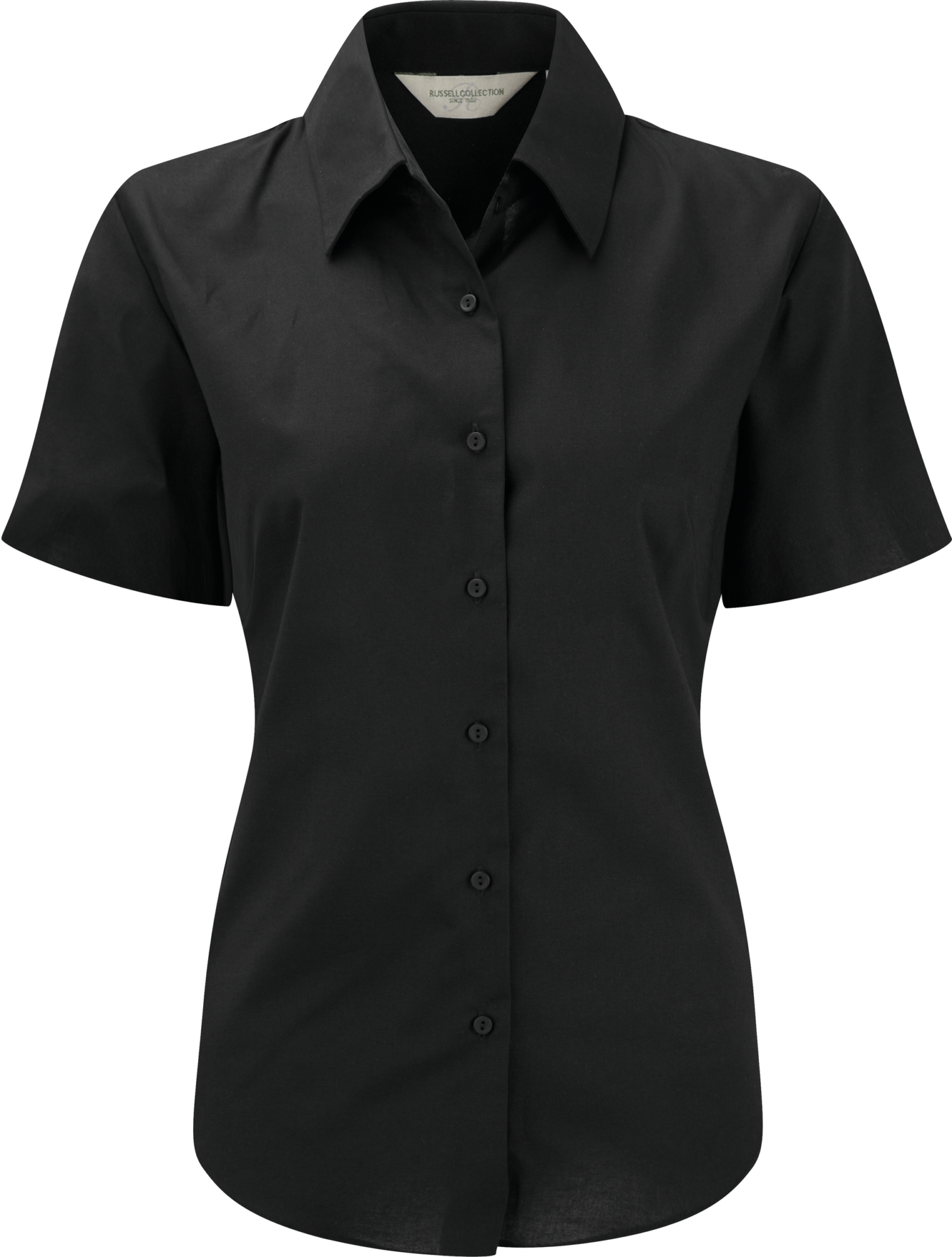 Chemise femme manches courtes Oxford Russell RU933F Chemise femme manches courtes Oxford Russell RU933F