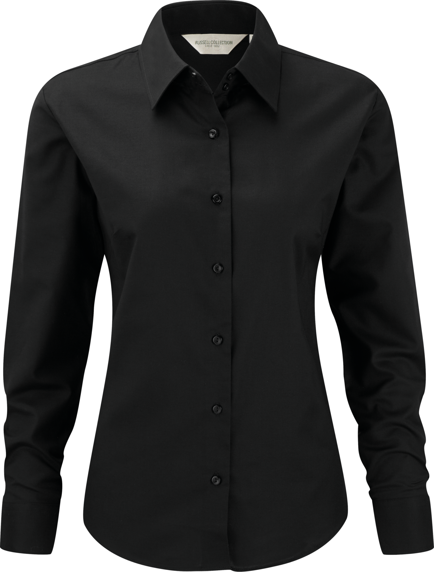 Chemise femme manches longues Oxford Russell RU932F Chemise femme manches longues Oxford Russell RU932F