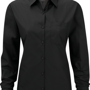 Chemise femme popeline polycoton manches longues Russell RU934F