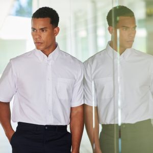 Chemise Henbury Men's Classic Ss Oxford Shirt