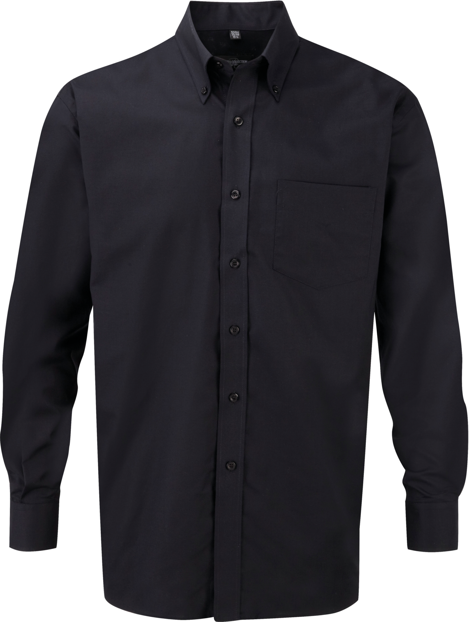 Chemise homme manches longues Oxford Russell RU932M Chemise homme manches longues Oxford Russell RU932M