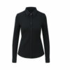 Chemise micro piqué femme Anna So Denim Knitted Shirt