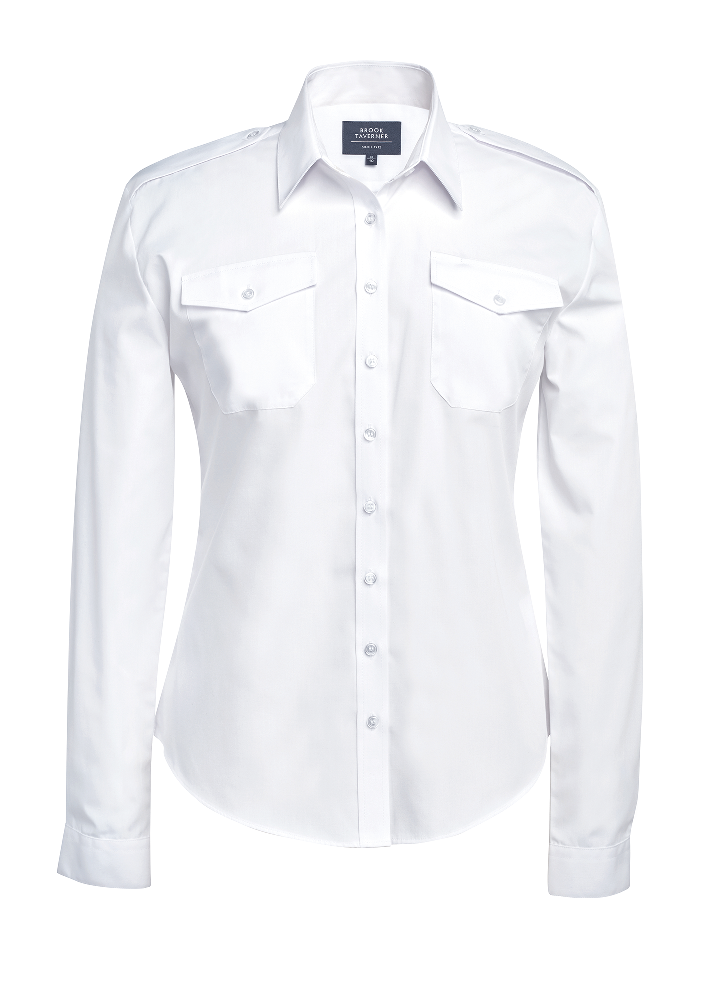 Chemise Pilote femme manches longues Brook Taverner BT2394 Chemise Pilote femme manches longues Brook Taverner BT2394