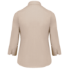Chemise popeline polycoton manches 3/4 entretien facile femme Kariban K558