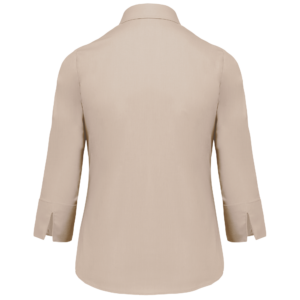 Chemise popeline polycoton manches 3/4 entretien facile femme Kariban K558