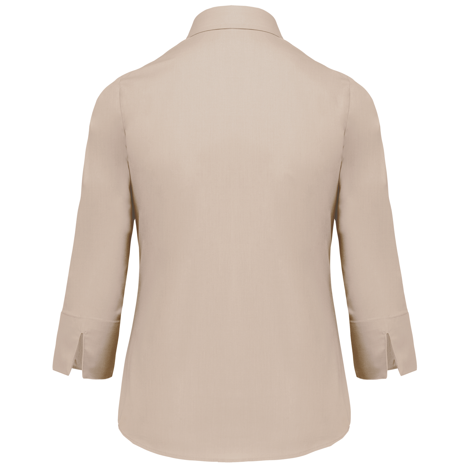 Chemise popeline polycoton manches 3/4 entretien facile femme Kariban K558 Chemise popeline polycoton manches 3/4 entretien facile femme Kariban K558