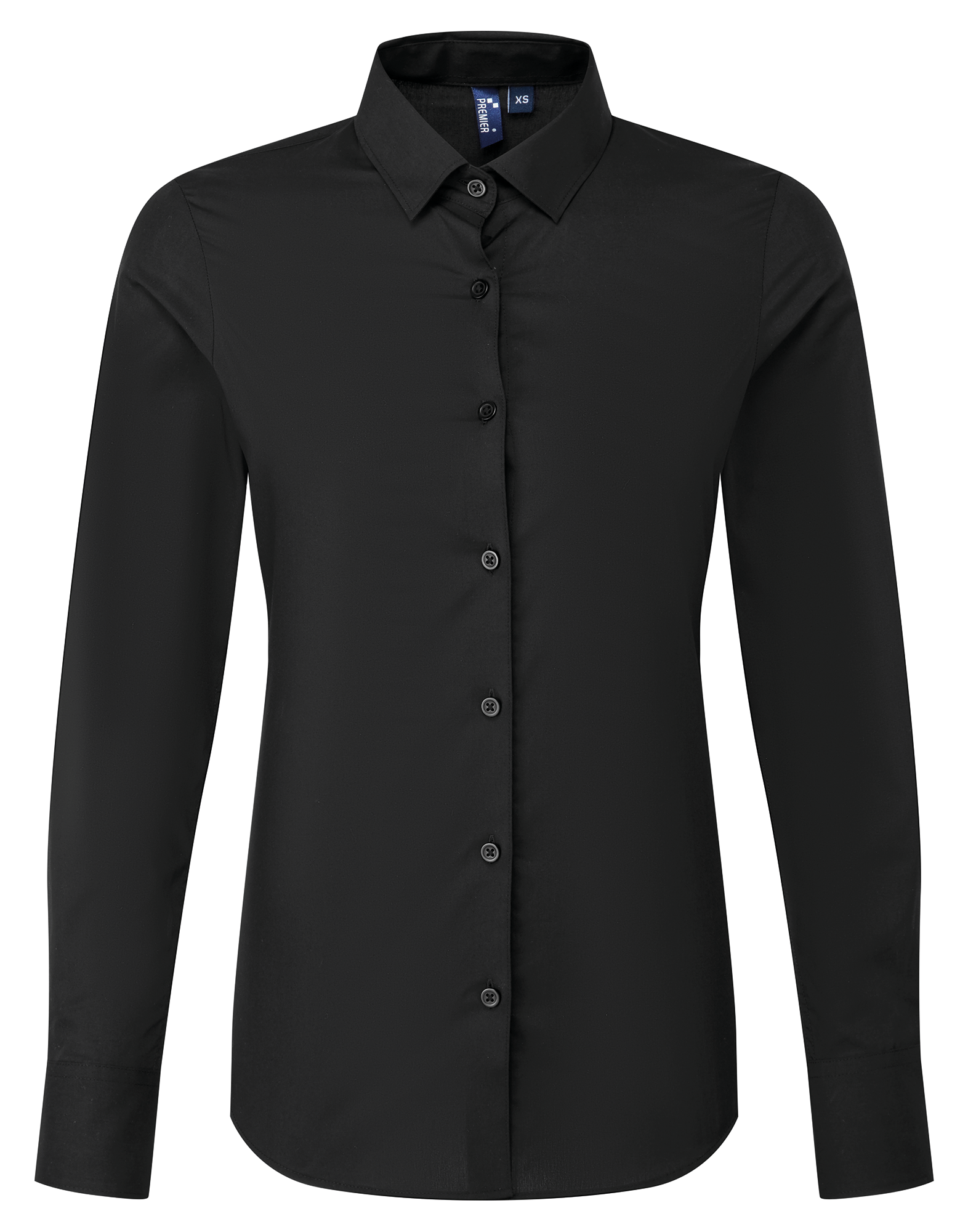 Chemise popeline RECYCLIGHT à manches longues pour femme Premier PR303 Chemise popeline RECYCLIGHT à manches longues pour femme Premier PR303