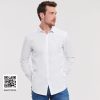 Chemise Russell Collection Men's Long Sleeve Fitted Ultimate Stretch Shirt