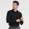 Chemise Russell Collection Men's Long Sleeve Tailored Ultimate Non-Iron Shirt