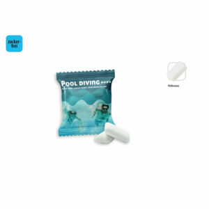 Chewing Gum Dragees sans sucre en sachet promo, 2 pièces
