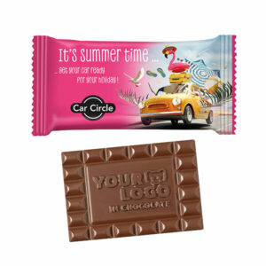 Chocolat personnalisé L, flowpack (réf. 110740402)