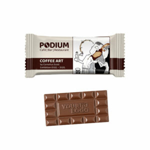 Chocolat personnalisé M, flowpack (réf. 110740302)