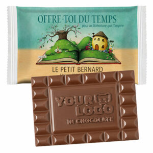 Chocolat personnalisé XL, flowpack (réf. 110740406)