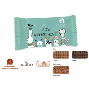 Chocolat tablette de 100 g en flowpack, 1 pièce
