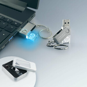 Clé USB 32Go en Métal et Verre