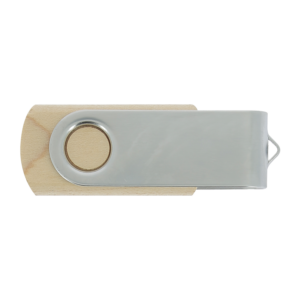 Cle usb bois/argent sur cde