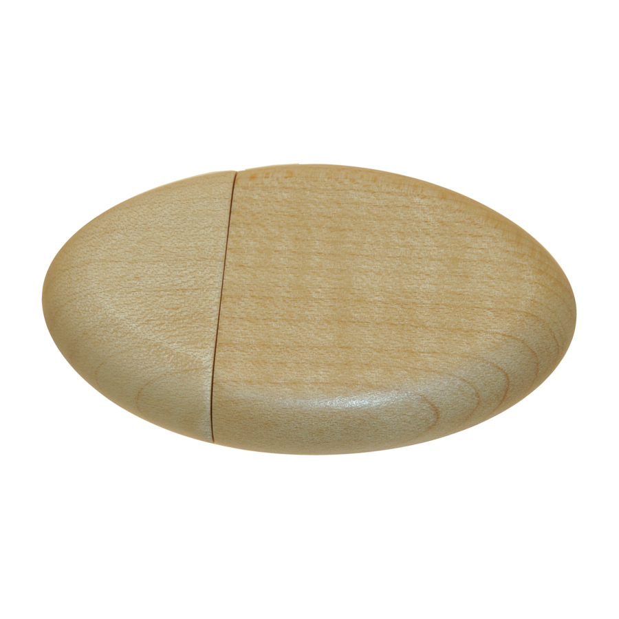 Cle usb ovale en bois sur cde Cle usb ovale en bois sur cde