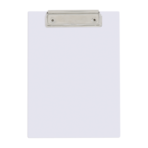 Clip board a5 pvc 3 mm fab. fr
