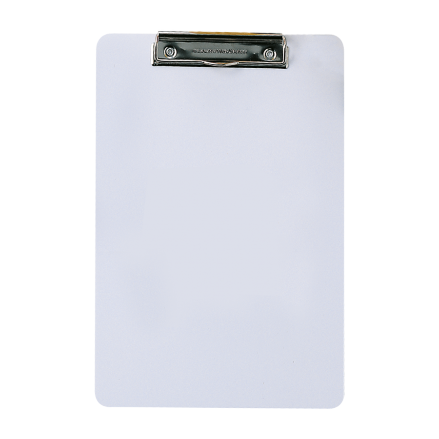 Clip board pvc 3 mm a la forme Clip board pvc 3 mm a la forme