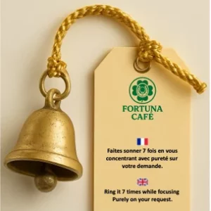Cloche porte-bonheur mantra – Fortuna-Café