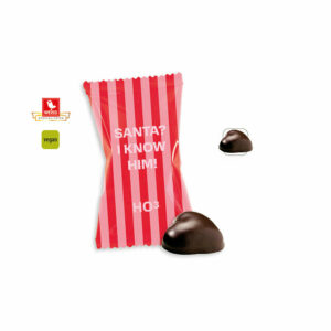 Coeur en pain d'épices en sachet promo, 1 pièce