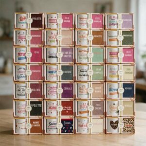 Coffret Cadeaux Paillettes Fantaisie - Tasse & Chaussettes