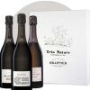 Coffret champagne Drappier Trio Nature