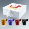 Coffret de 4 tasses expresso Luminarc personnalisées (réf. CLS)