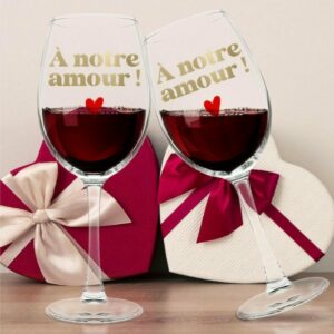 Coffret Duo de Verres - A notre Amour