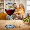 Coffret Grand Cru de Papa - Verre à Vin & Sous-Verre