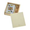 Coffret jeu de 54 cartes + des