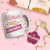Coffret Paillettes Mug et Porte-Clés Fantaisie