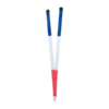 Cordon tour de cou tricolore