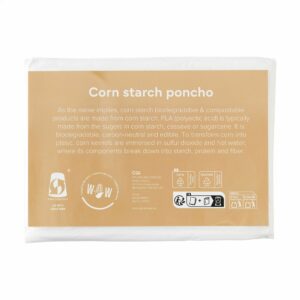 Corn Poncho veste de pluie