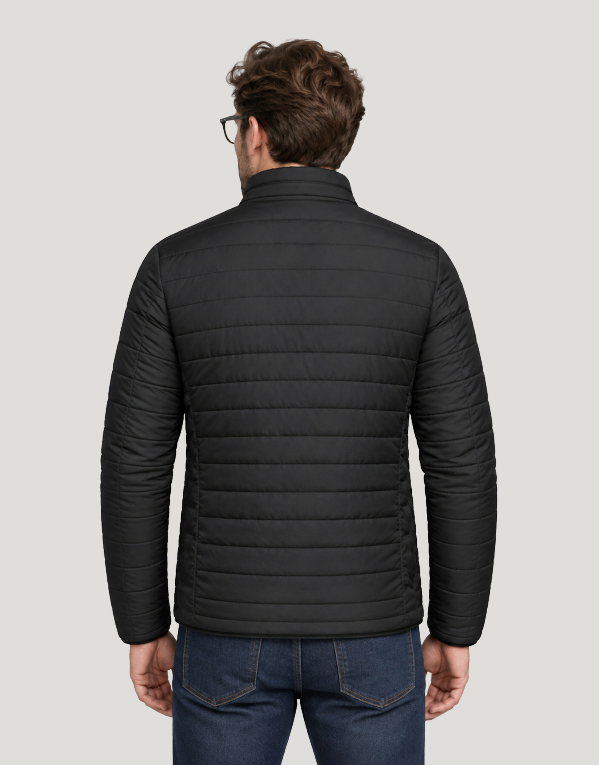 Doudoune homme recyclée fabriquée en France Courchevel Doudoune homme recyclée fabriquée en France Courchevel – vue 2