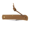 Couteau bois avec cran d'arret