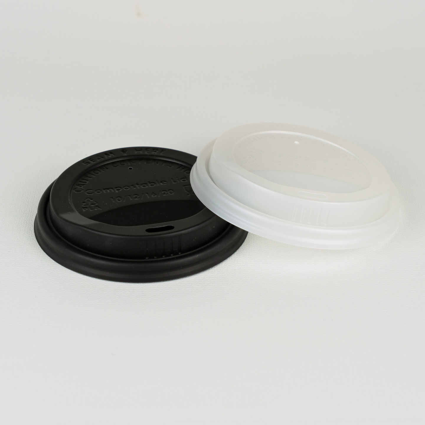 Couvercle écologique en PLA pour gobelet en carton Couvercle écologique en PLA pour gobelet en carton