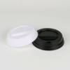 Couvercle pour gobelets en carton en plastique PS