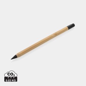 Crayon infini en bambou avec gomme