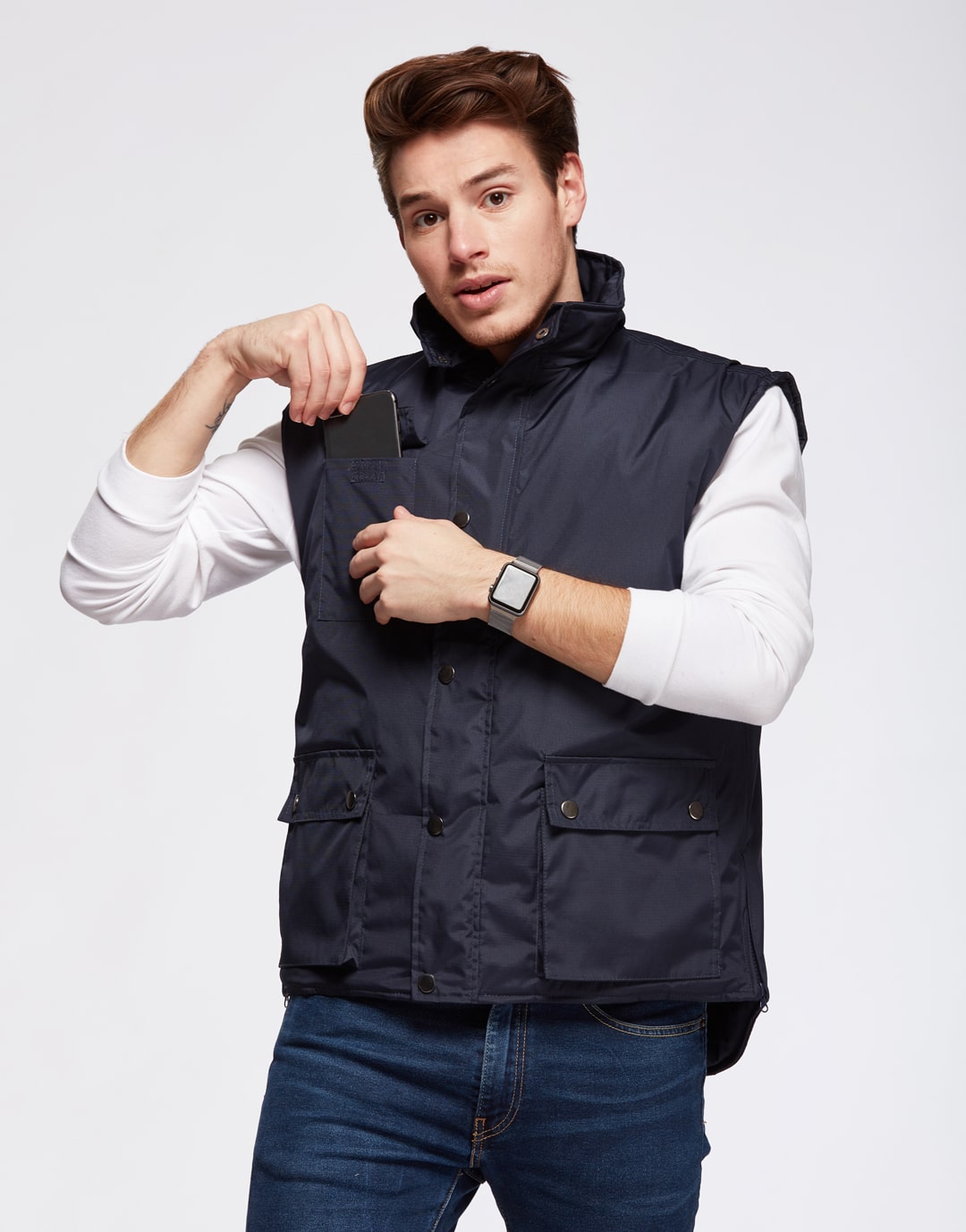 Bodywarmer ripstop homme ultra-résistant Cruiser Bodywarmer ripstop homme ultra-résistant Cruiser – vue 2