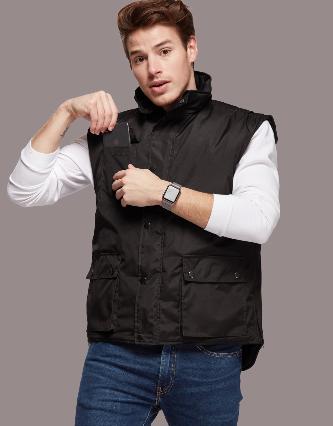 Bodywarmer ripstop homme ultra-résistant Cruiser Bodywarmer ripstop homme ultra-résistant Cruiser – vue 4